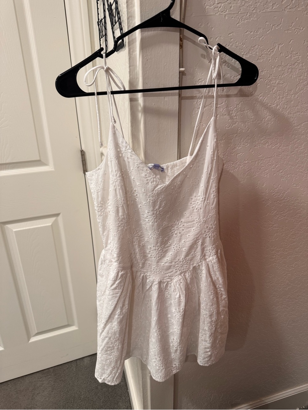 Florence by Mills Eyelet Cotton Mini Sundress
